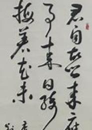 君自旧时来