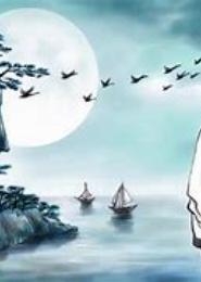 挽君歌尽竹影西