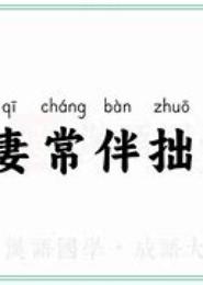 闲夫伴拙妻